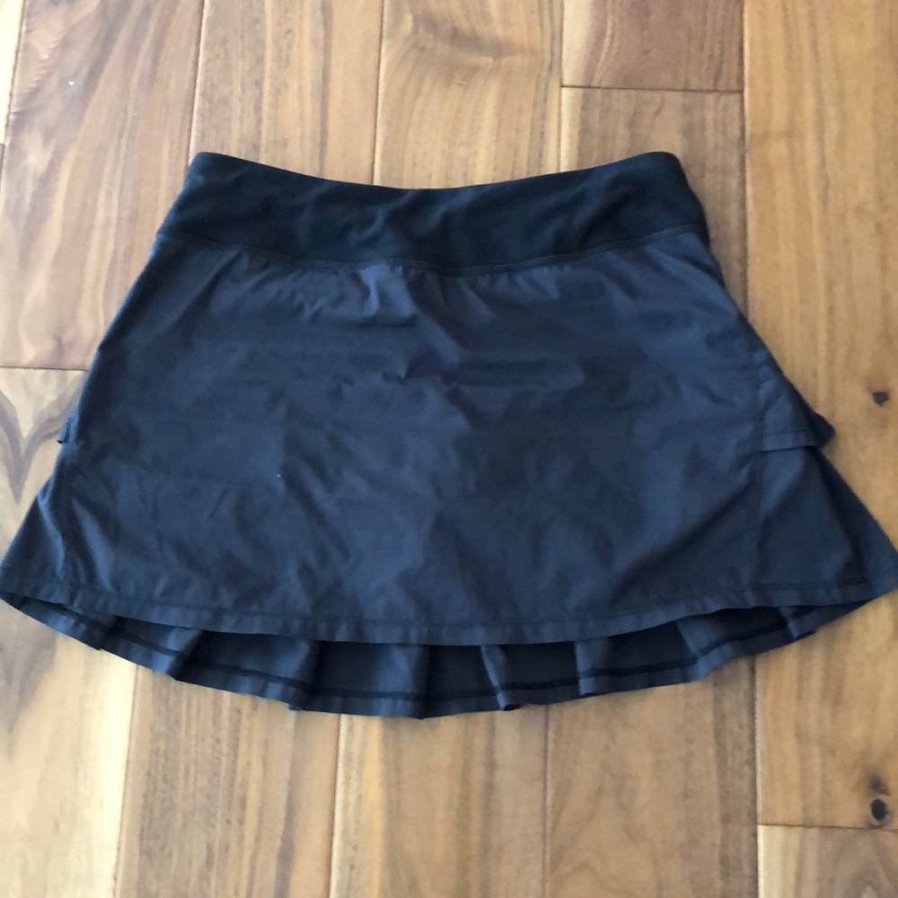 Black Ruffled ivivva Skirt